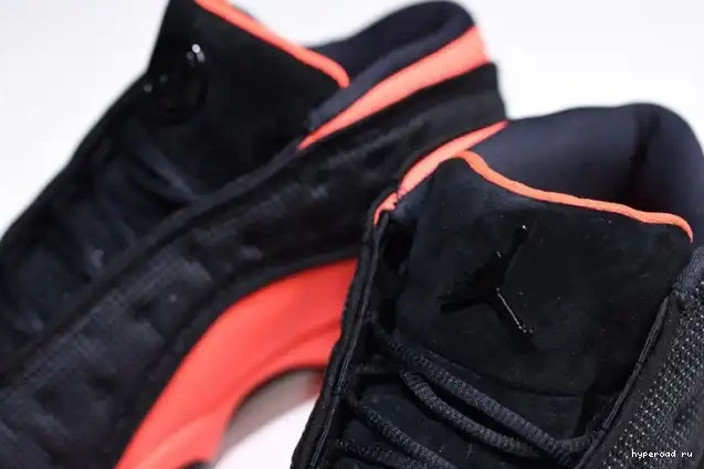 Low Black Jordan x Air Clot 13 AT3102-006 Infrared 0414